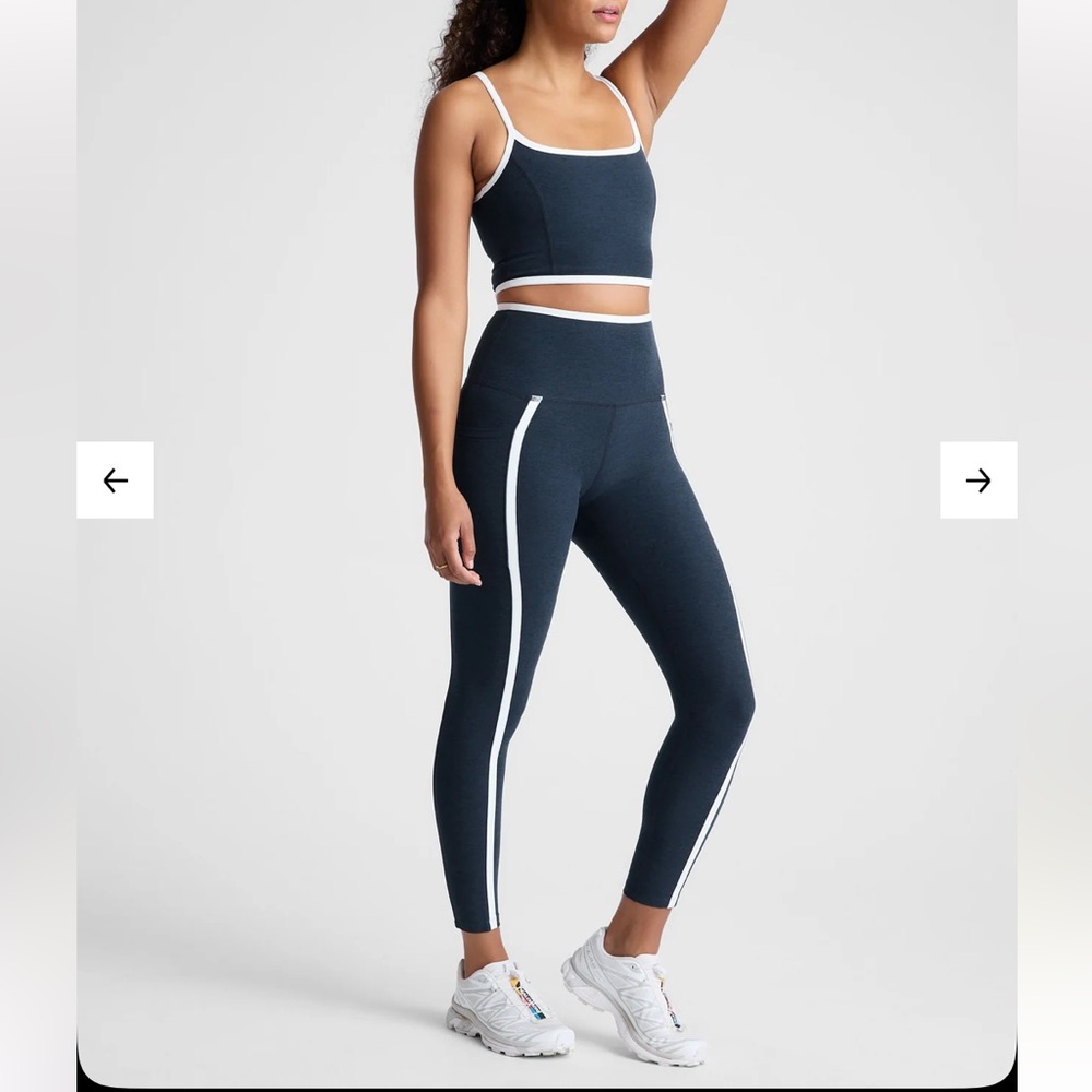 Beyond Yoga Spacedye New Moves Core Navy Set